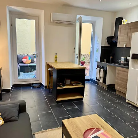 Apartament Joli 2 Pieces Avec Terrasse En Centre *